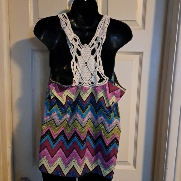 Shuisiqing multicolored tank top size XL 5/$25 - Picture 2 of 3